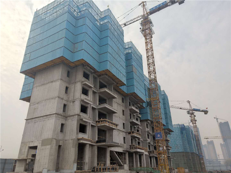 五棵松鋁模優質服務暖人心，蘇中建設致謝送錦旗